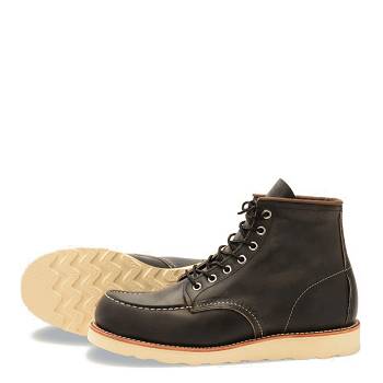 Red Wing Heritage Classic Moc - Tmavo Hnede 6 Inch Cizmy Panske, RW051SK